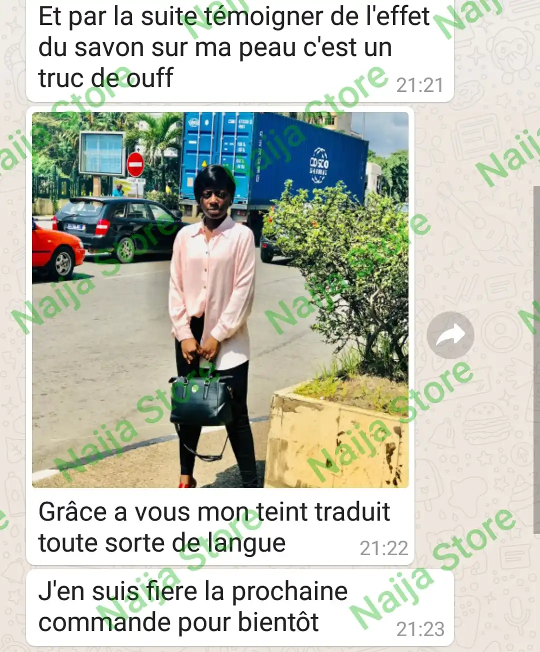Cliente Abidjan — teint traduit toute sorte de langue